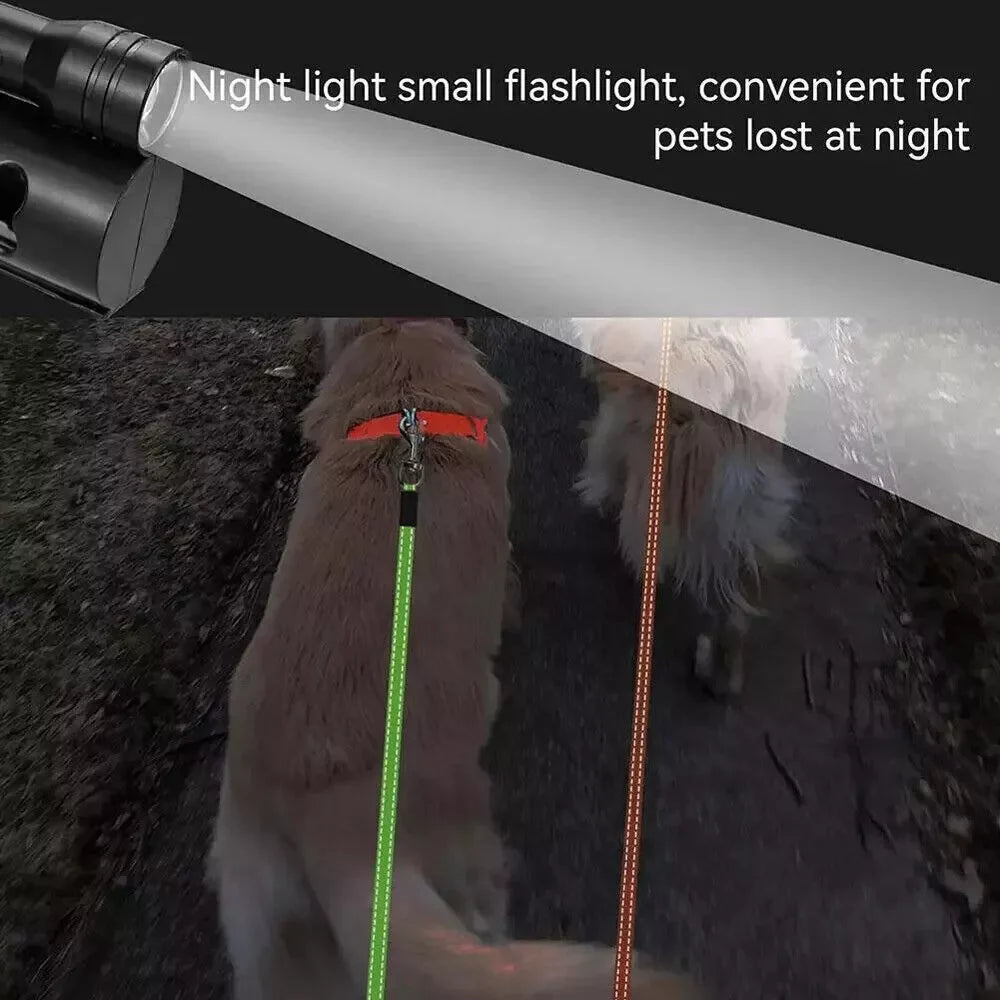 Revolutionary Dual Pet Leash: Retractable, Reflective, and Tangle-Free with 360° Swivel Design for Effortless Double Dog Walking