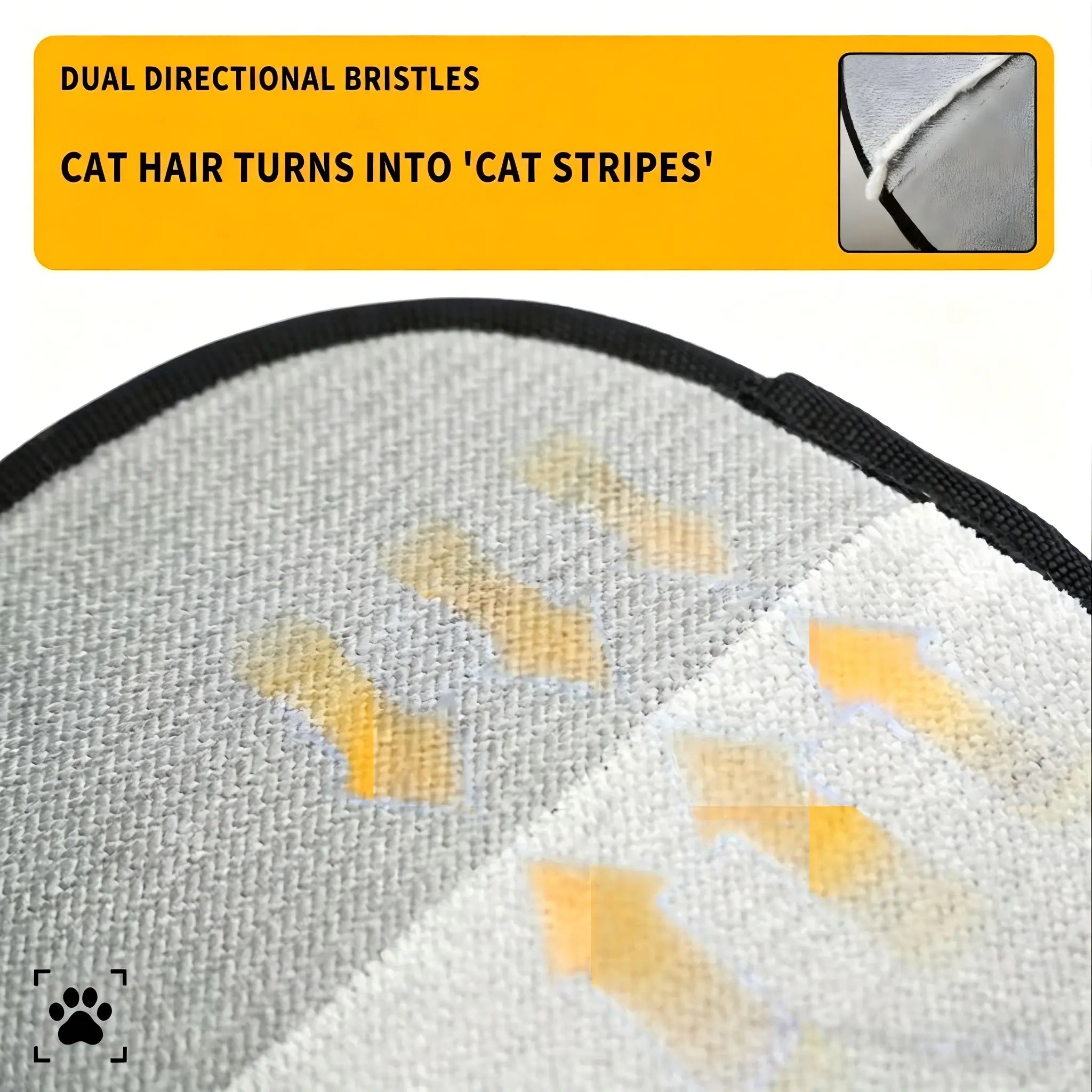 Revolutionary Pet Hair Remover Gloves - Effortless Two-Way Brush for Cat & Dog Hair Cleanup on Furniture, Carpets, and Car Seats