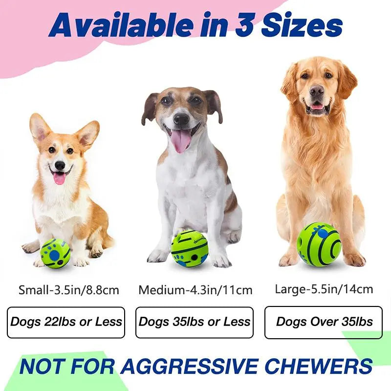 Ultimate Gift for Your Furry Friend: Durable Squeaky Dog Training Ball for Endless Indoor & Outdoor Fun