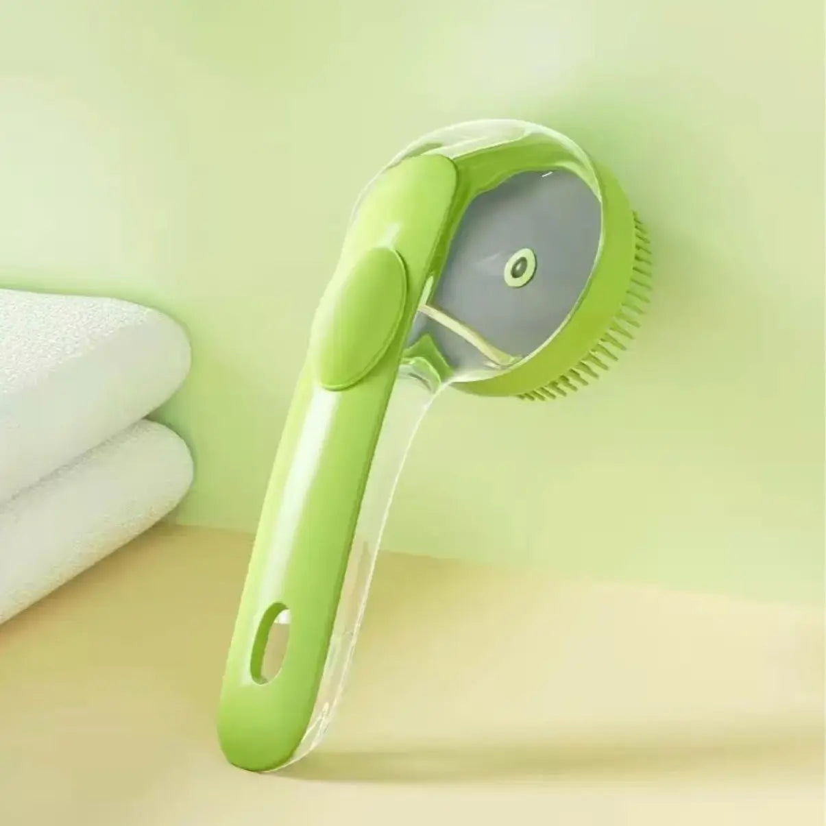 Revolutionize Bath Time with the 2026 Summervibes 2-in-1 Pet Bath and Grooming Brush - Built-in Shampoo Dispenser for Effortless Grooming and Relaxing Massage for Cats and Dogs!
