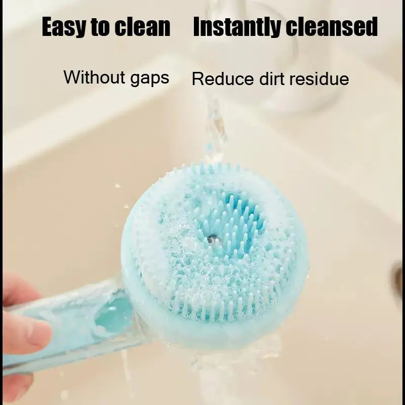 Revolutionize Bath Time with the 2026 Summervibes 2-in-1 Pet Bath and Grooming Brush - Built-in Shampoo Dispenser for Effortless Grooming and Relaxing Massage for Cats and Dogs!