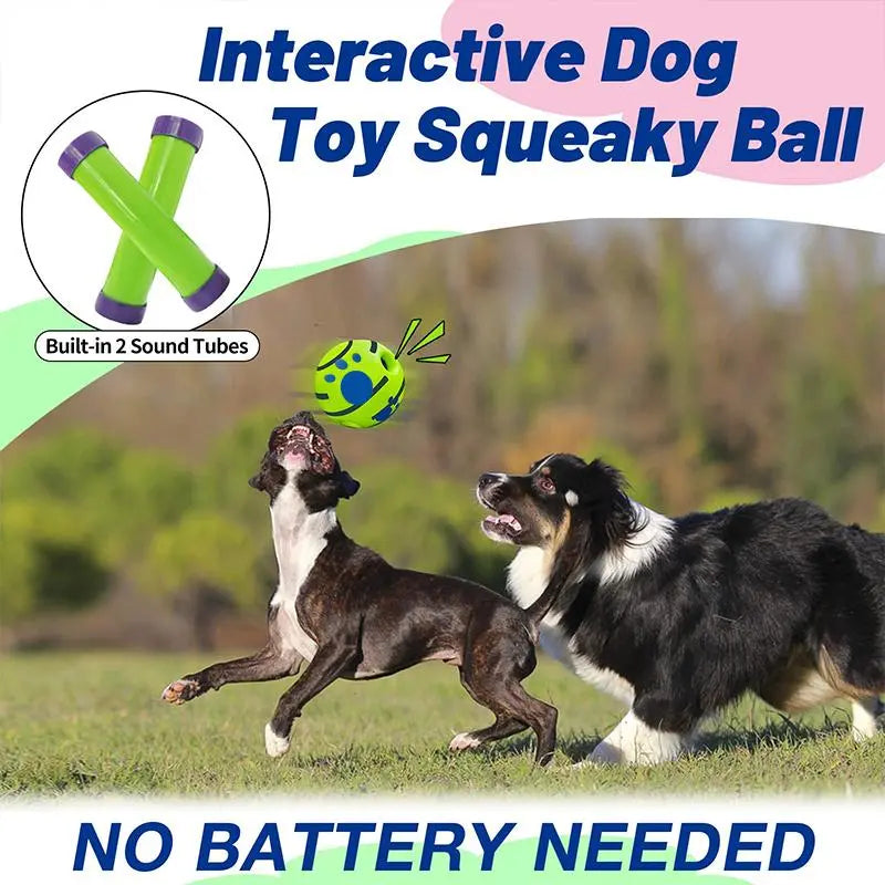 Ultimate Gift for Your Furry Friend: Durable Squeaky Dog Training Ball for Endless Indoor & Outdoor Fun