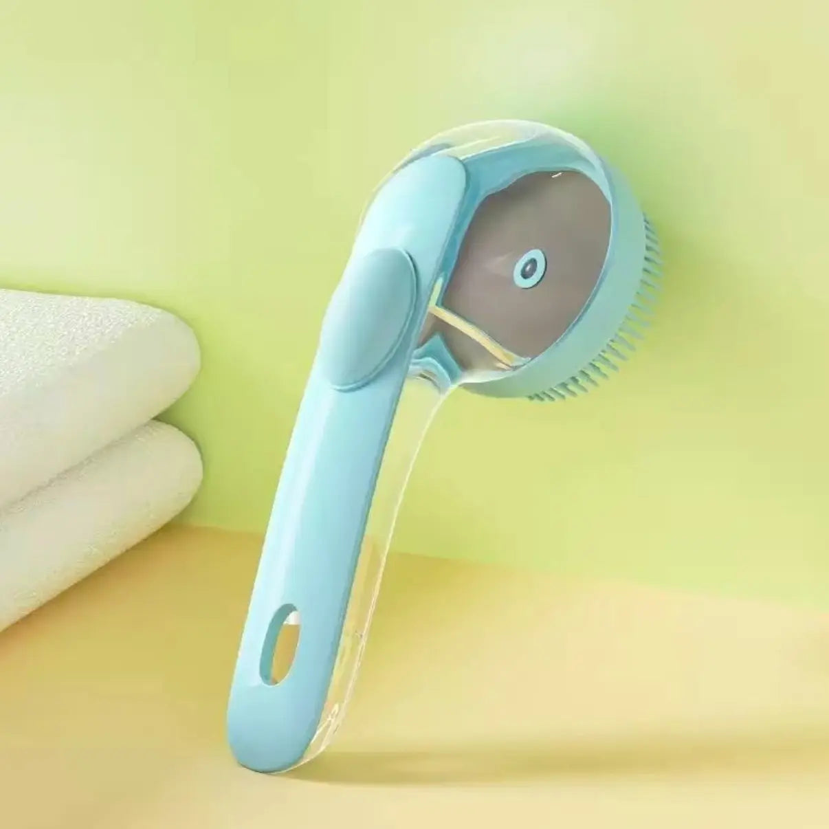 Revolutionize Bath Time with the 2026 Summervibes 2-in-1 Pet Bath and Grooming Brush - Built-in Shampoo Dispenser for Effortless Grooming and Relaxing Massage for Cats and Dogs!