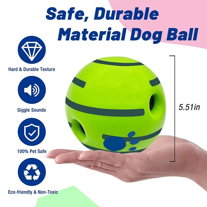 Ultimate Gift for Your Furry Friend: Durable Squeaky Dog Training Ball for Endless Indoor & Outdoor Fun