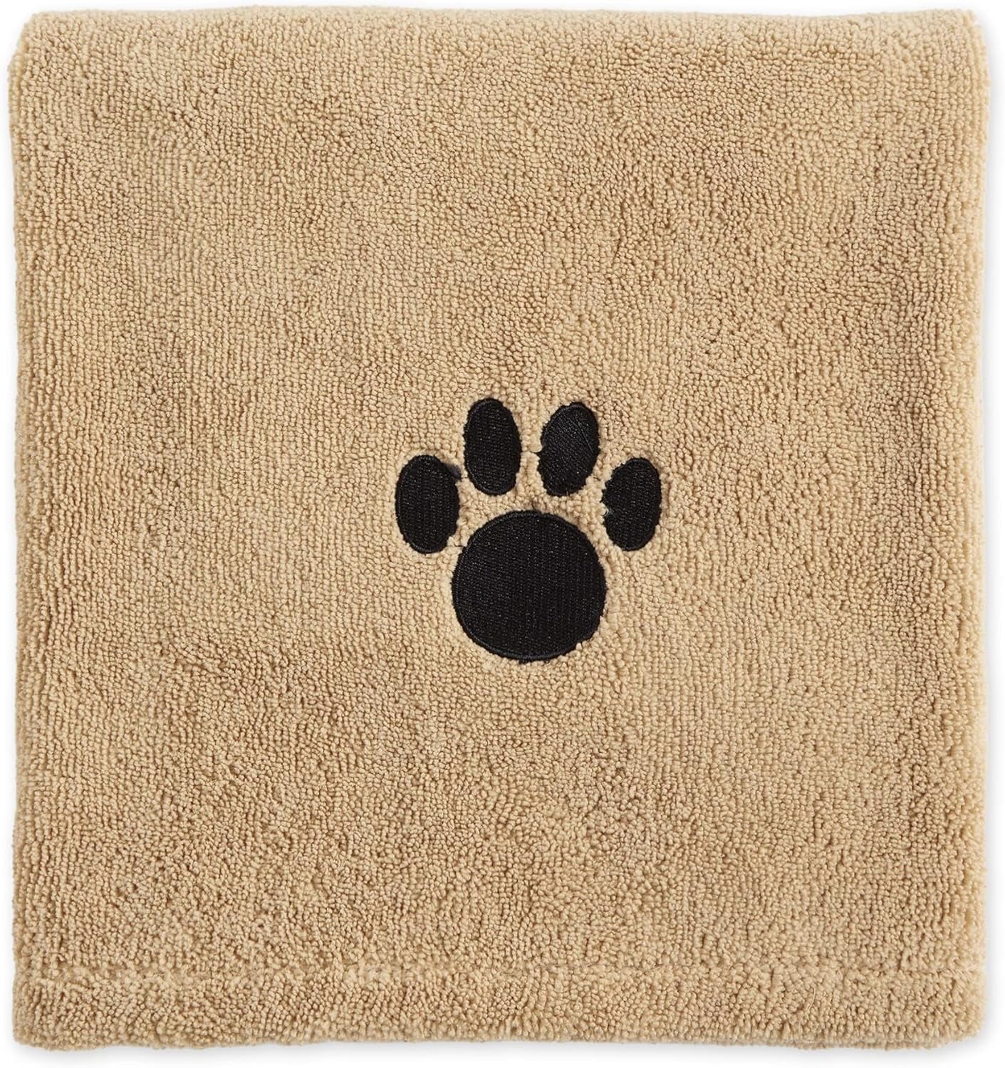 Ultra-Absorbent Pet Grooming Microfiber Towel - X-Large 41x23.5" in Stylish Taupe, Perfect for All Your Furry Friends